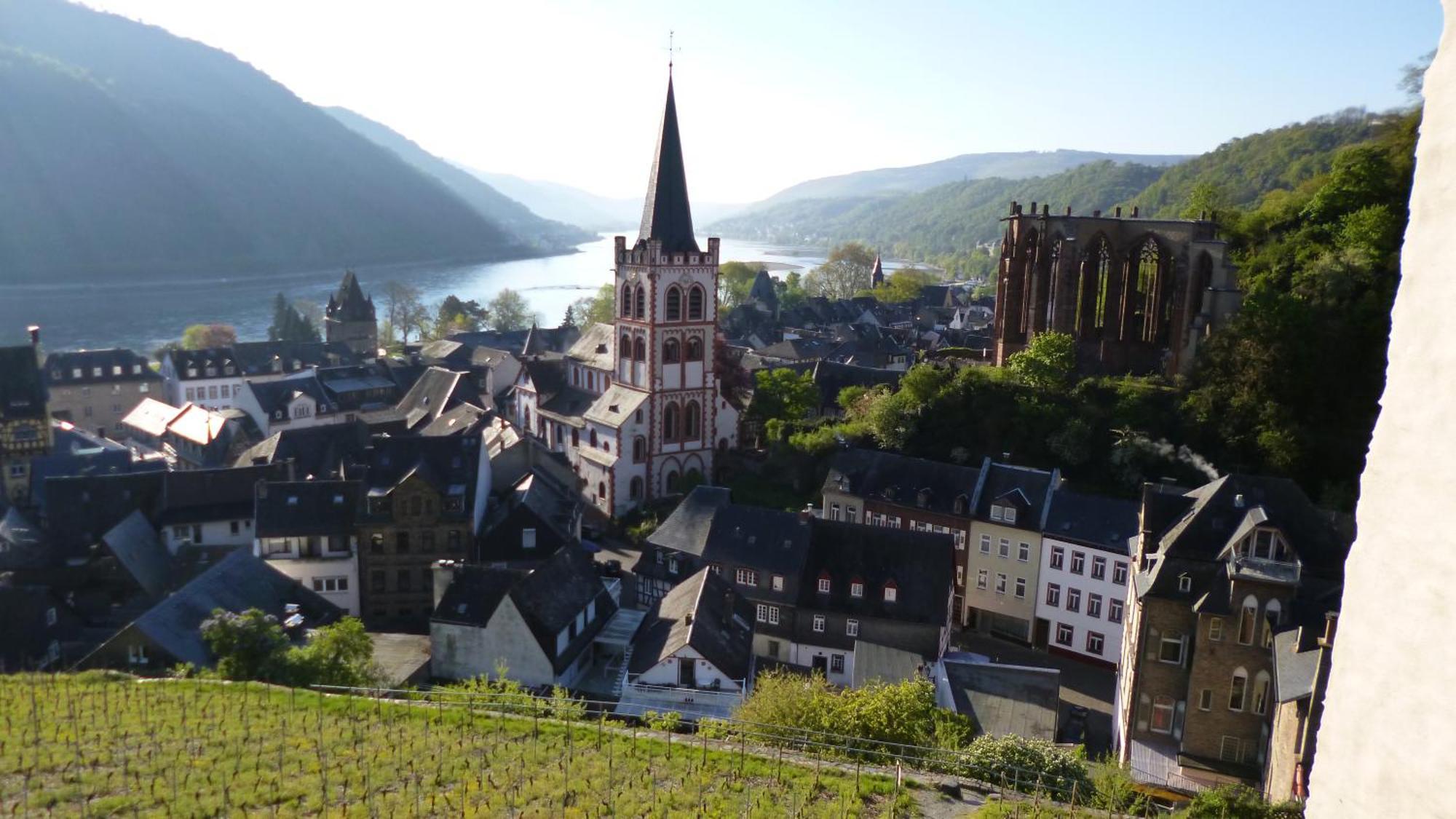 Gaestehaus Rheinromantik Бахарах Экстерьер фото